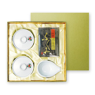 伝統本玉露　ふくみ茶4点セット