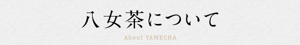 八女茶について